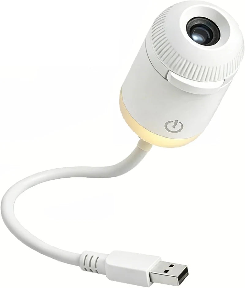 Mini Galaxy Star Projector Lamp – USB Ambient Night Light