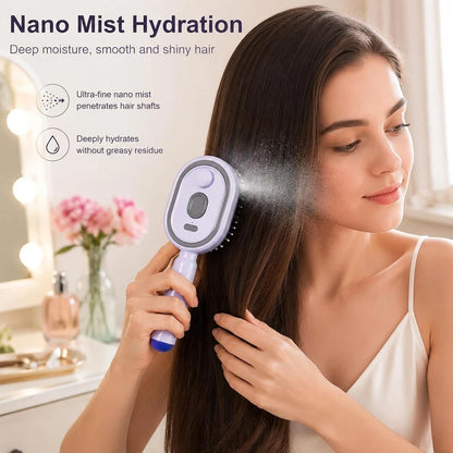Electric Hair Comb – Instant Smooth & Frizz-Free Hair