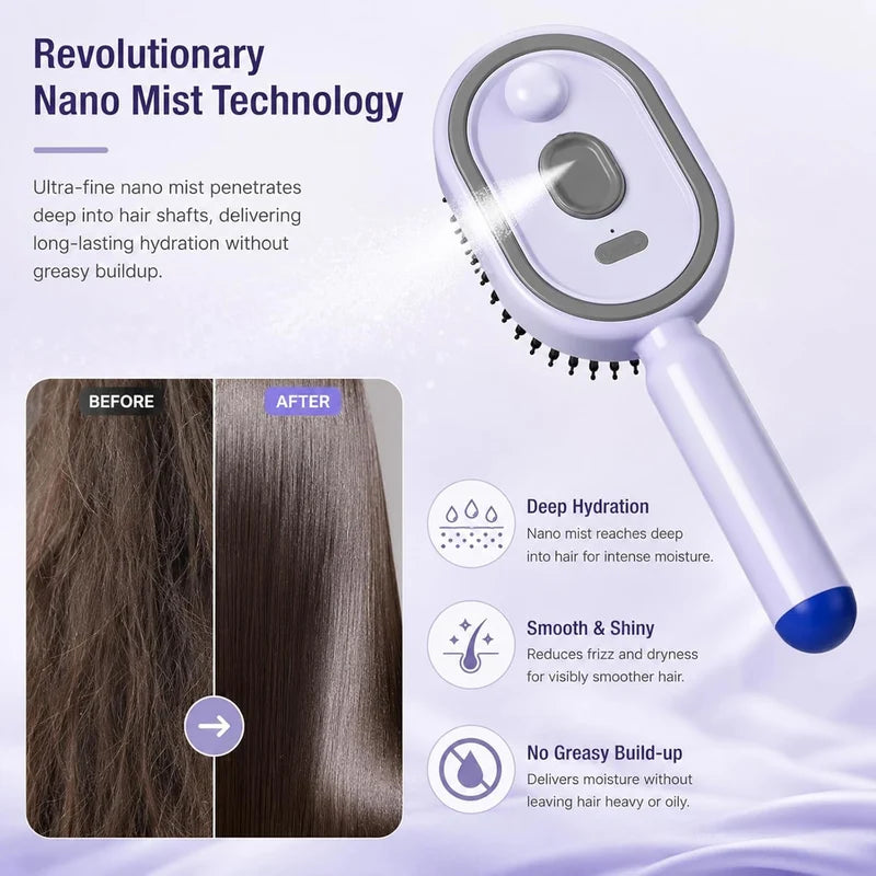Electric Hair Comb – Instant Smooth & Frizz-Free Hair