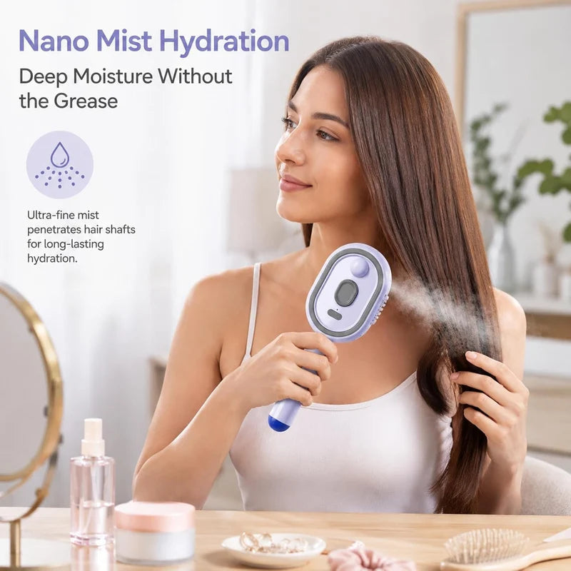 Electric Hair Comb – Instant Smooth & Frizz-Free Hair