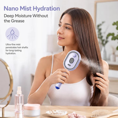 Electric Hair Comb – Instant Smooth & Frizz-Free Hair