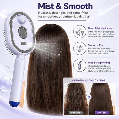 Electric Hair Comb – Instant Smooth & Frizz-Free Hair