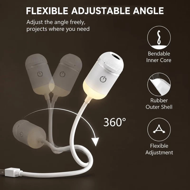 Mini Galaxy Star Projector Lamp – USB Ambient Night Light